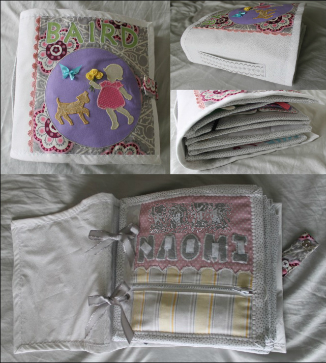 Kit's Crafts - Quiet Book Cover