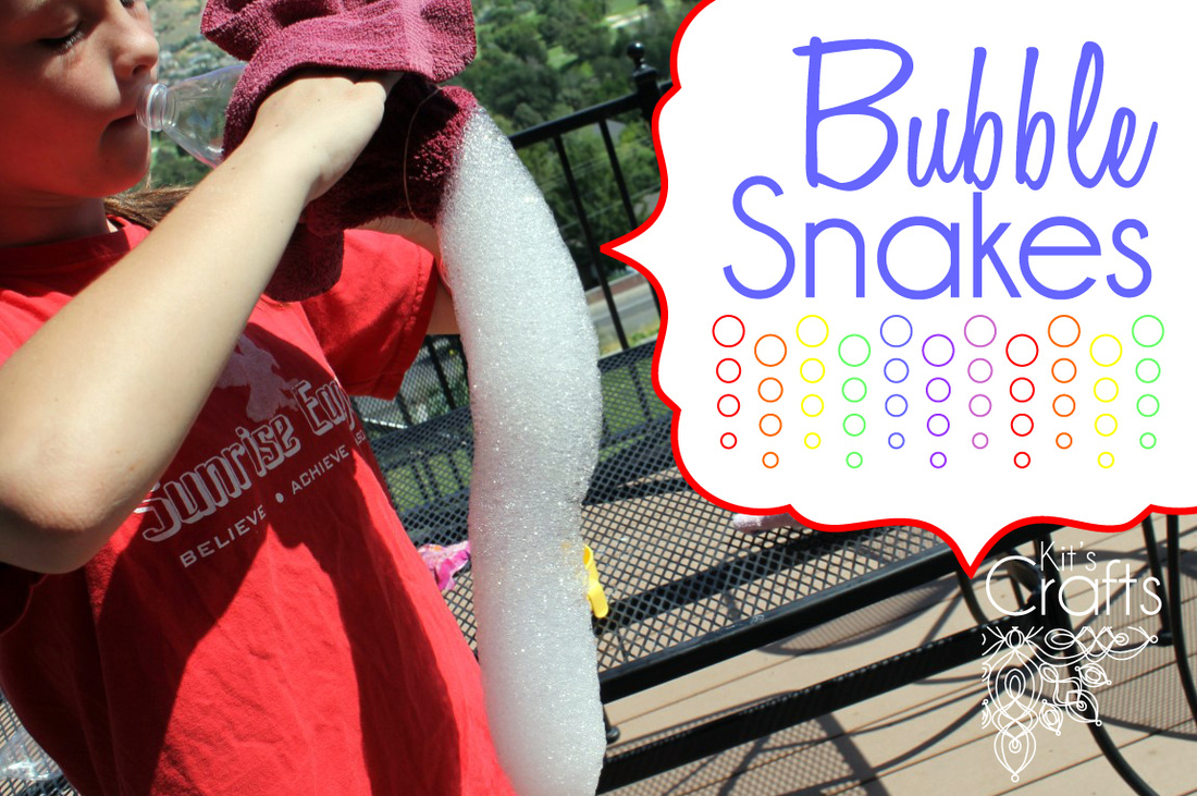 Kit's Crafts - Bubble Snakes