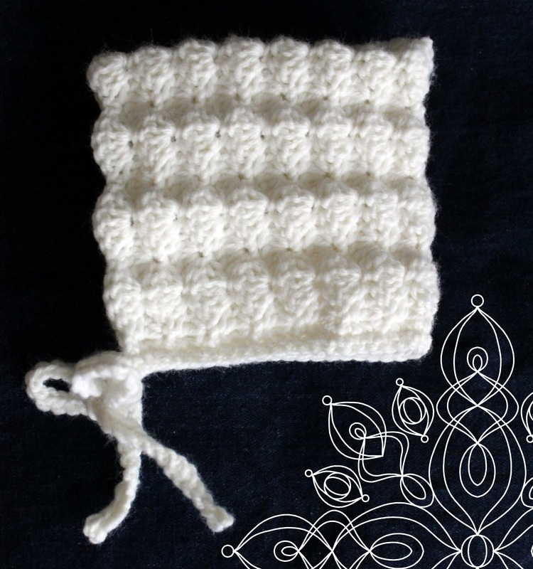 Kit's Crafts - Shells Pixie Bonnet