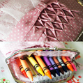 Kit's Crafts - Crayon Purse