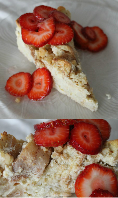 Kit's Crafts - Cheesecake Bread Pudding