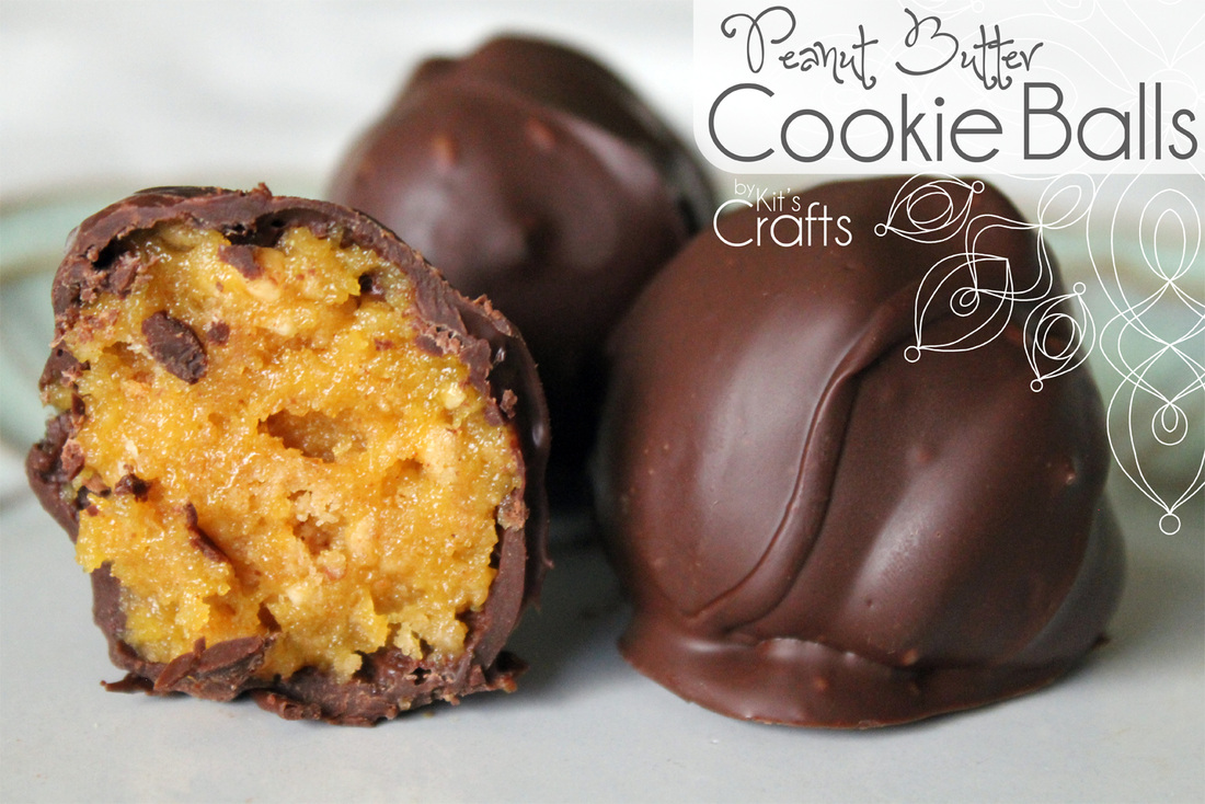 Kit's Crafts - Peanut Butter #CookieBalls