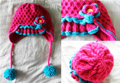 Kit's Crafts - Girly Girl Hat