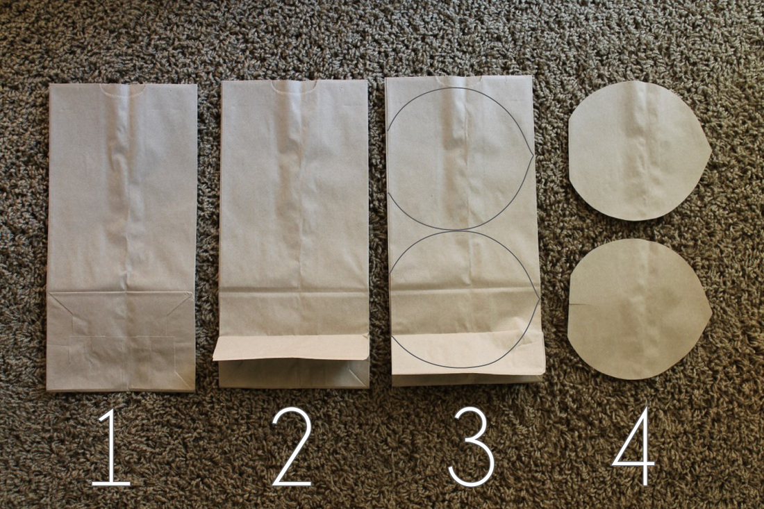 Kit's Crafts - Paper Bag Poppies #PaperFlowerTutorial