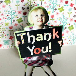 Kit's Crafts - Pop-up Thank You Card