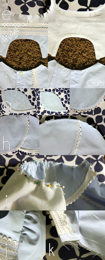 Kit's Crafts - Lacy Pintuck Dress #SewingTutorial