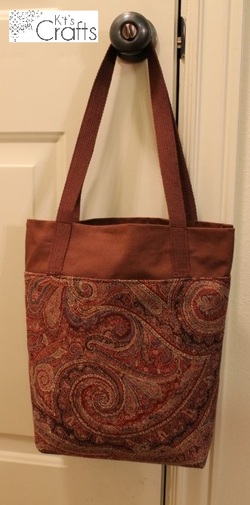 Kit's Crafts - DIY Library Bag