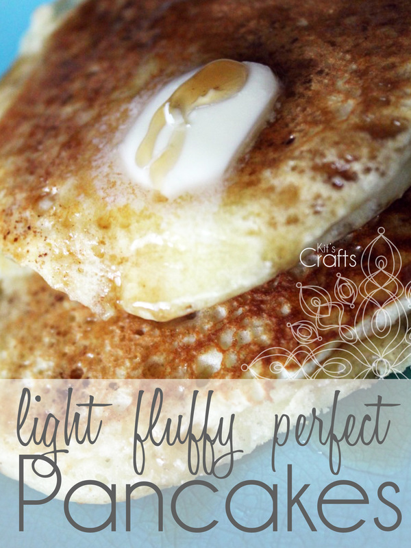 Kit's Crafts - Light, Fluffy, Perfect Pancakes