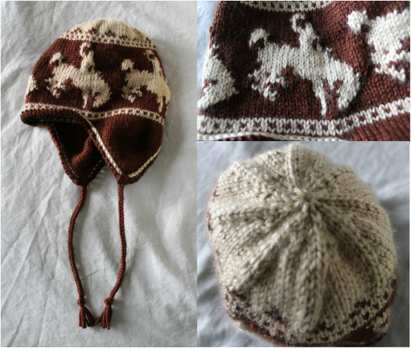 Knit pattern for color work hat