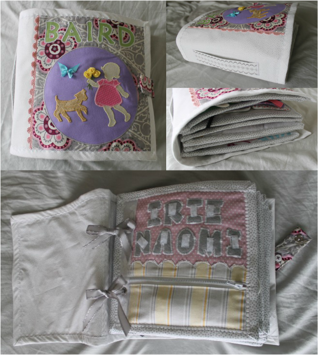 DIY Quiet Book Cover and Book Binding